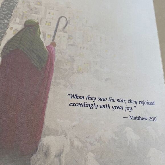 St Labre Indian School Silent Night O Star of Wonder Christmas Greetings Card - Picture 4 of 7